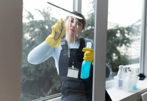 Nettoyage de vitres intérieures et extérieures à Droupt-Sainte-Marie